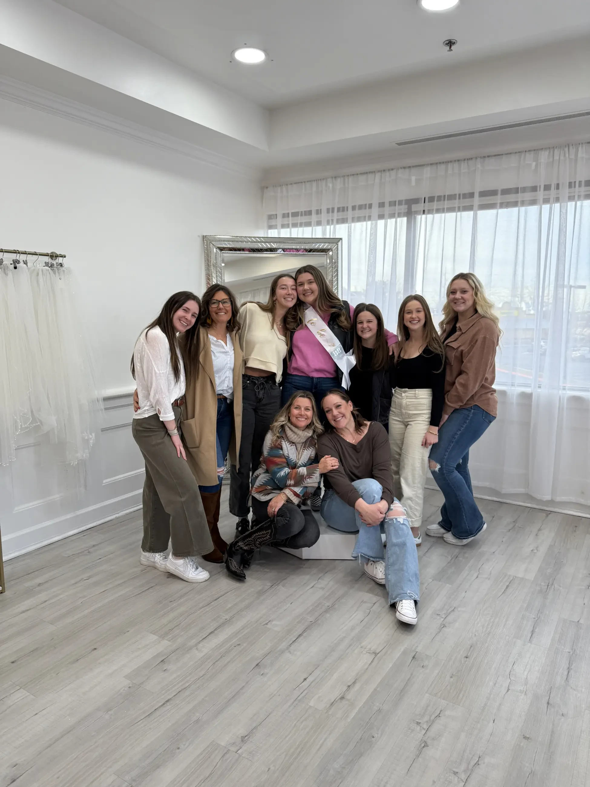 Who to Bring With You Wedding Dress Shopping. Mobile Image