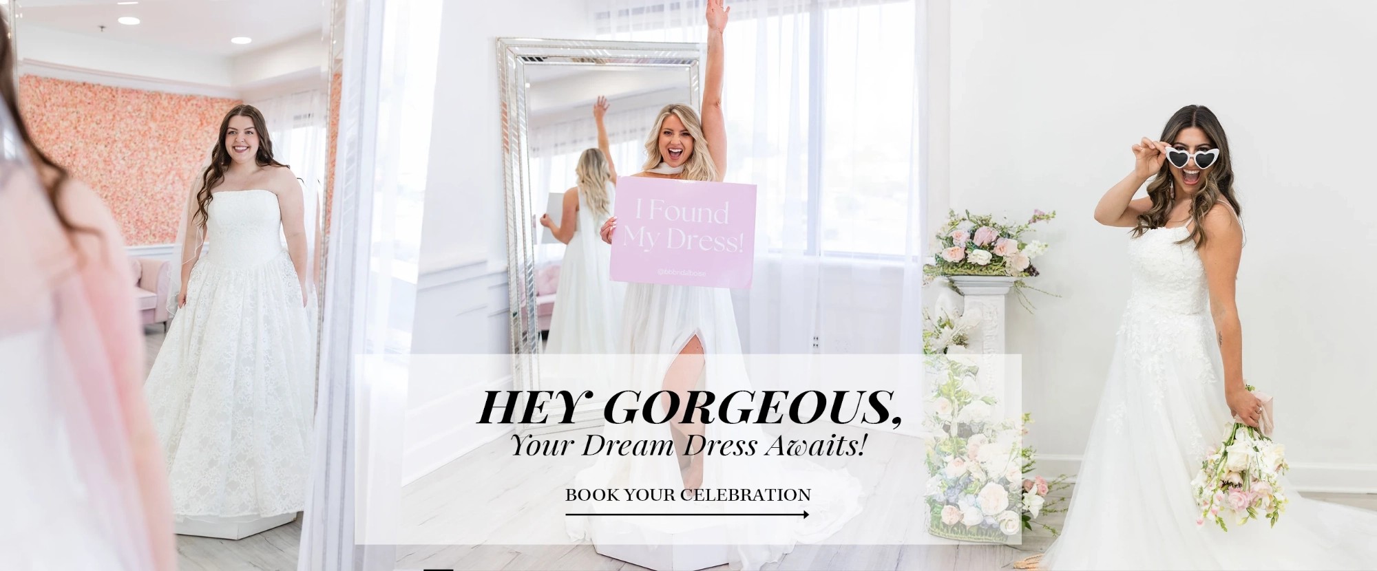 BB Bridal Hey Gorgeous desktop banner