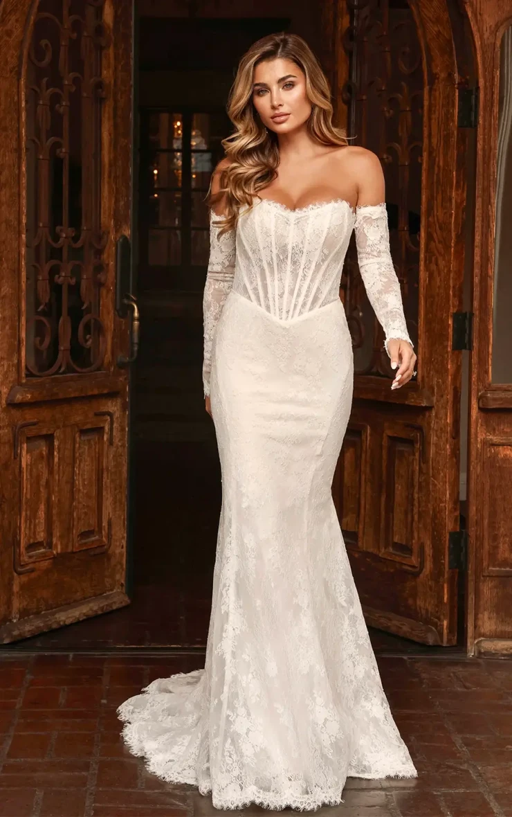 princess polly baby blue dress Essense of Australia ($1700-$2900) Bridal Collection Wedding Dresses